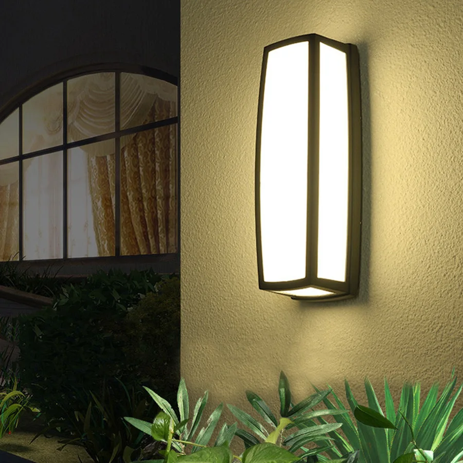 

18/24W Outdoor Waterproof LED Wall Lamp Villa Terrace Porch Exterior Wall Light Garden Aisle Corridor Balcony Wall Light