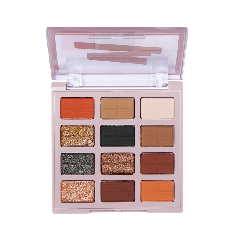 

Eyeshadow Palette Colorful Glitter Highlighter Pigment Transparent Make Up Charming And Shiny Powder Portable Waterproof