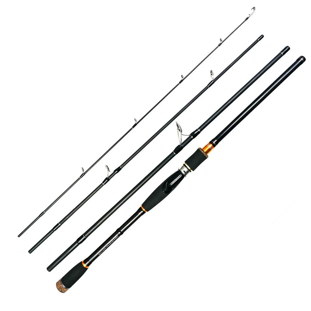 

1.8m 2.1m 2.4m 2.7m 3.0m Lure Rod Travel Carbon Fishing Rod Casting / Spinning Fishing Poles Saltwater Fishing Rods 3-4 Section