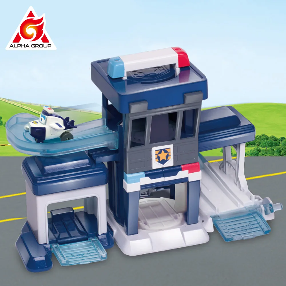 Миниатюрный детский игровой набор полицейский участок|Игровые фигурки и