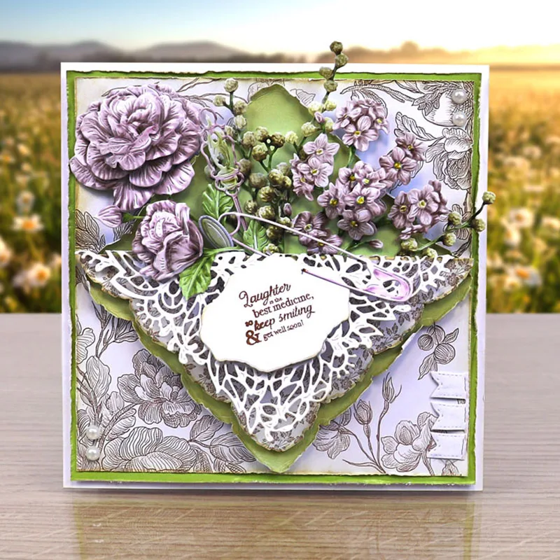 Зажим с брошью украшение металлические пресс-формы цветочный зажим % Брошь