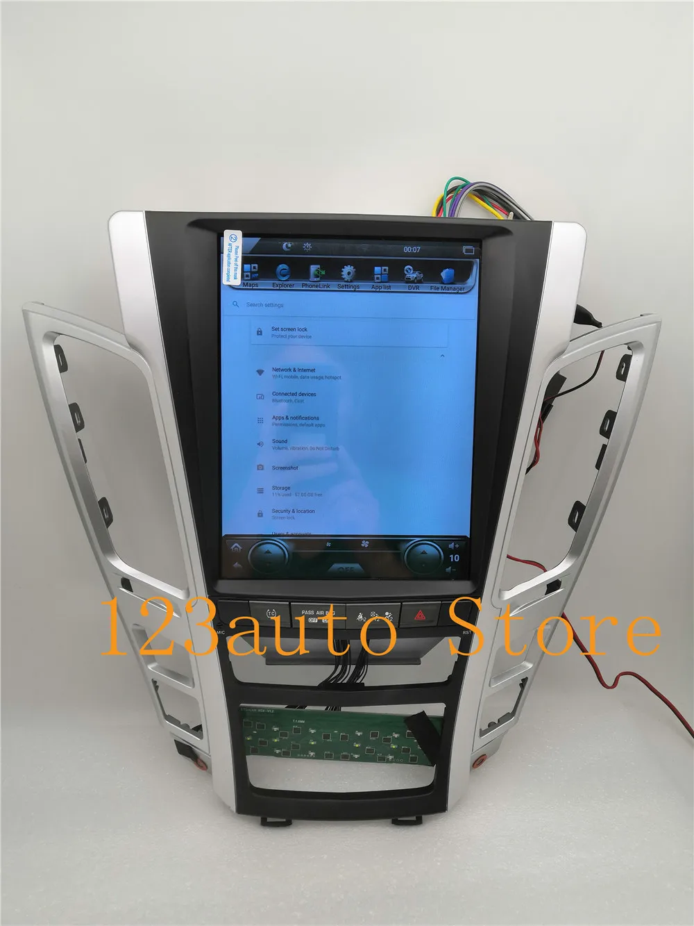 10,4 ''Tesla Стиль Android 8,1 автомобиля DVD gps плеер радио навигации для Cadillac CTS 2007 2008 2009 2010 2011 2012 PX6 carplay