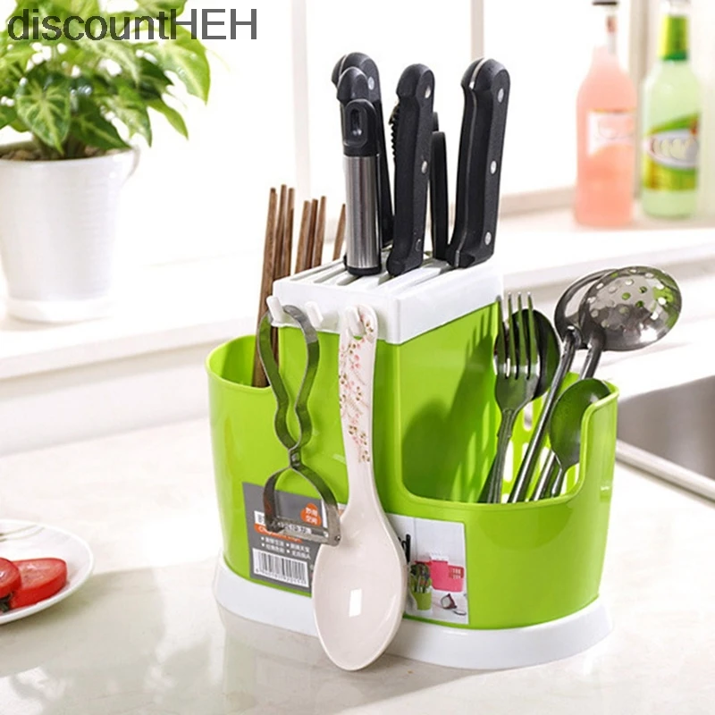 

NEW Spoon Chopsticks Fork Storage Box Rack Multifunction Cutlery Holder Plastic Kitchen Countertop Box Rack Cutlery Holder