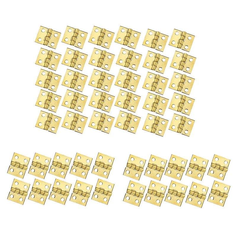 100 шт мини латунные петли оборудование вращение на 180 градусов для кукольного