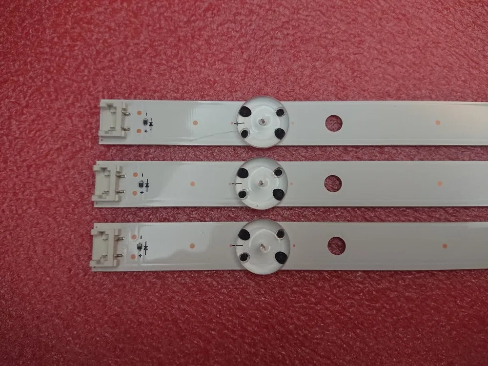 Комплект одежды из 3 предметов 8 светодиодный s 850 мм светодиодный подсветка полосы для LG 43LH604V 43LH60_FHD_A Тип UF64_UHD_A 43UH610V 43UF640 43UH610A 43LH5700