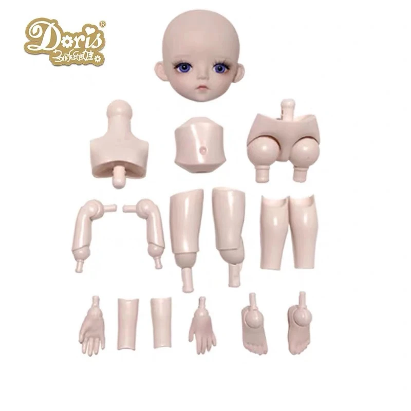 Новинка 30 см/60 см 18 подвижных суставов BJD куклы игрушки сделай сам макияж голый