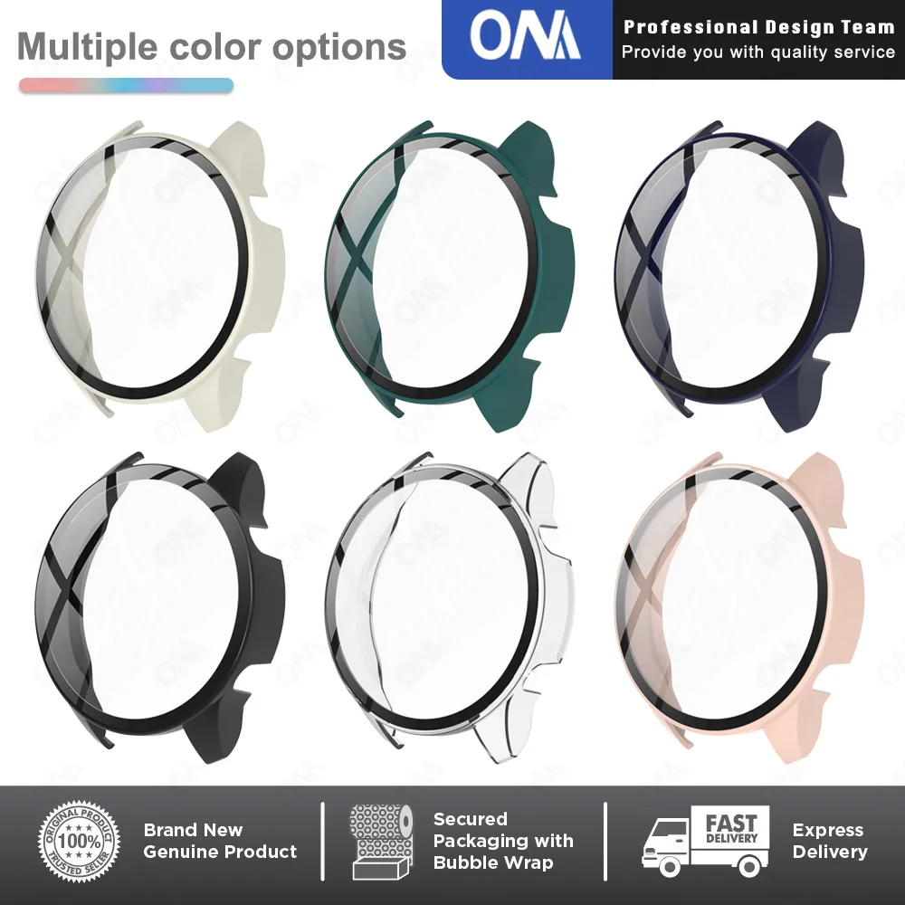 Чехол для Xiaomi Mi Watch цветной спортивный бампер с полным покрытием жесткий чехол