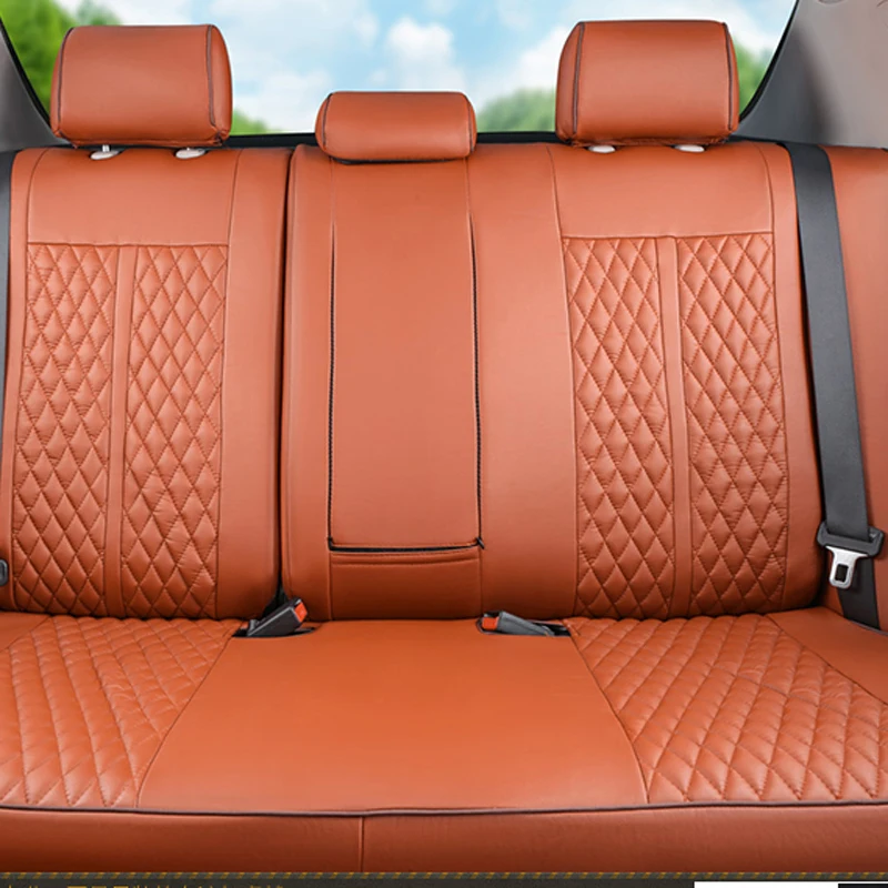 Чехлы AutoDecorun из искусственной кожи на сиденья автомобиля для Jeep Cherokee 2015 чехлы