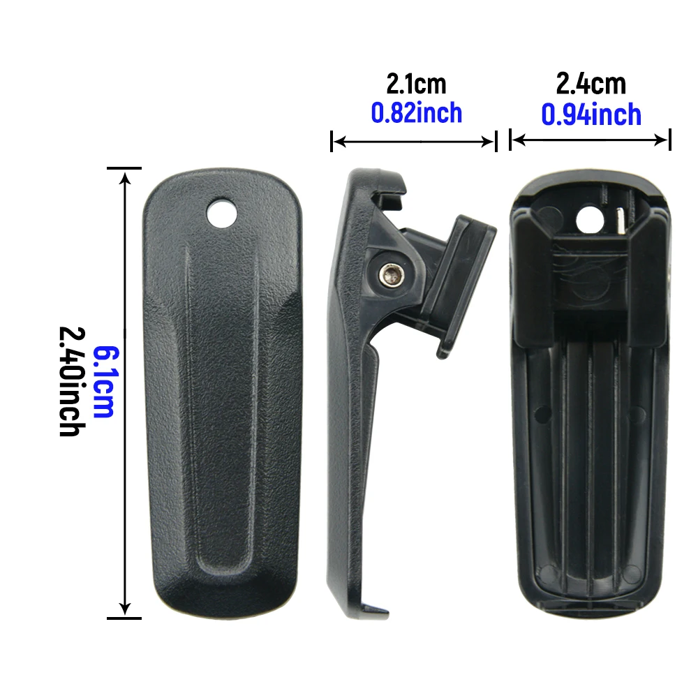 10X Battery Belt Clip Suitable for Kenwood TH-K20 TH-K20A TH-K20E TH-K40A TH-K40E TK-2000E TK-2000M TK-3000 Two-Way Radio
