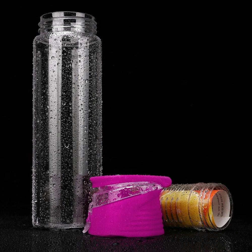 800ML Lemon Water Bottle Fruit Infusion Infusing Infuser Sports Health Maker Gym Fitness Cups | Дом и сад