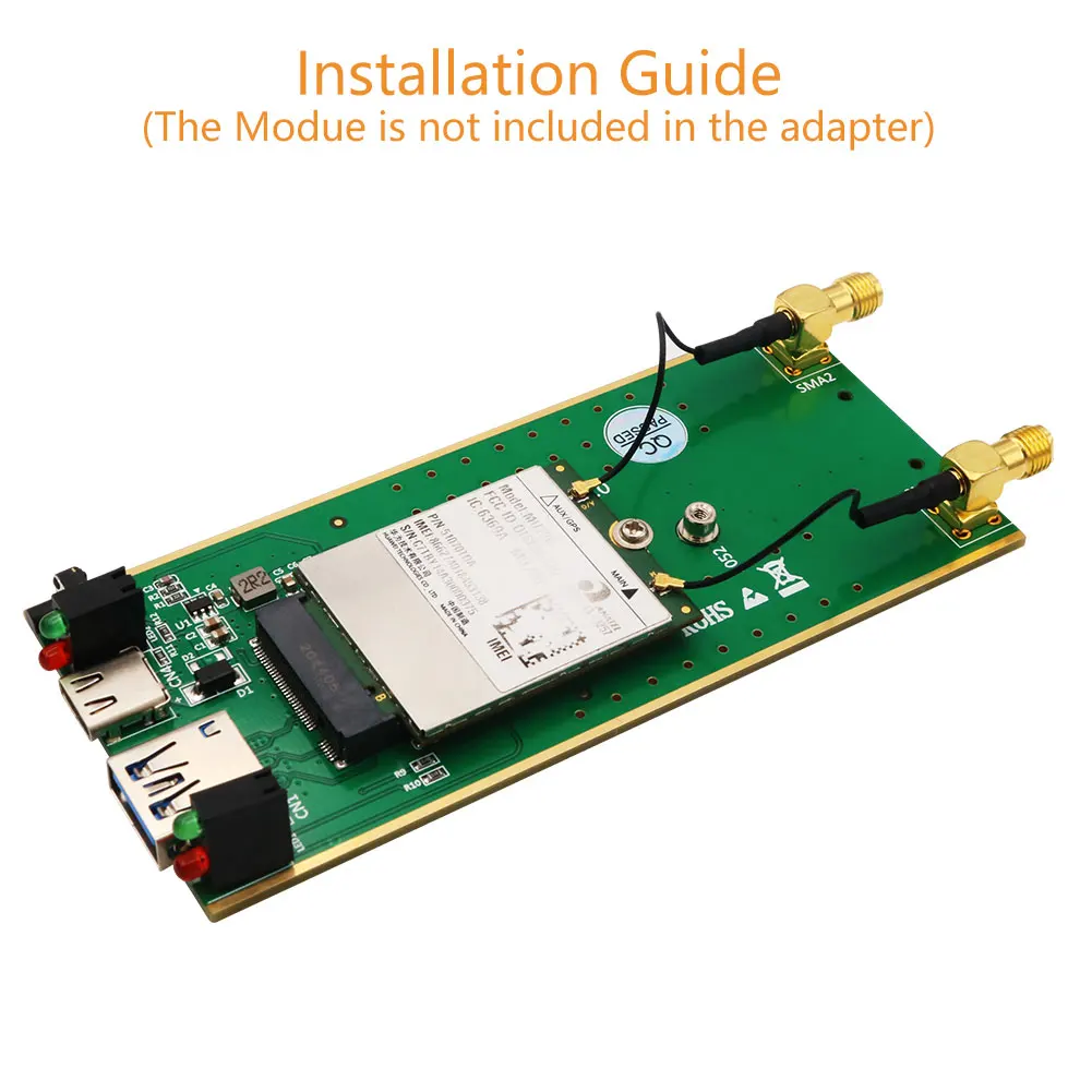 

M.2 B Key NGFF to USB 3.0 Adapter Converter Expansion Card Applicable with SIM Card Slot for SIM Micro SIM NANO