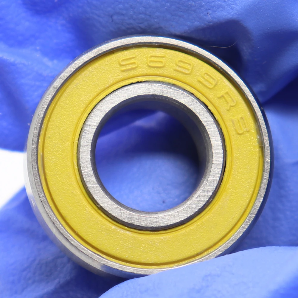 

699-2RS Stainless Bearing 9*20*6 mm ( 1 PC ) ABEC-3 699 RS Bicycle Hub Front Rear Hubs Wheel 9 20 6 Ceramic Balls Bearings