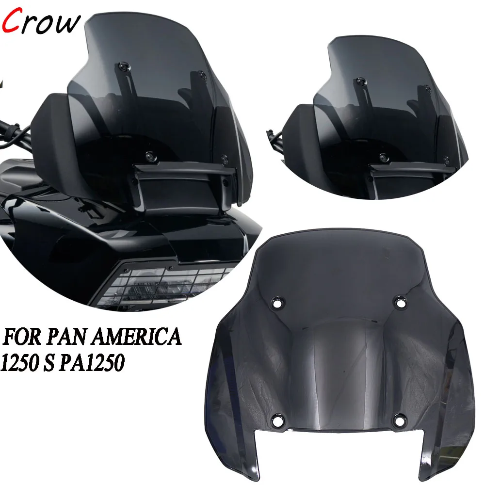 

Motorcycle Windshield WindScreen Front Screen Adventure 11" Windshield FOR PAN AMERICA 1250 S PA1250 PANAMERICA1250 2021