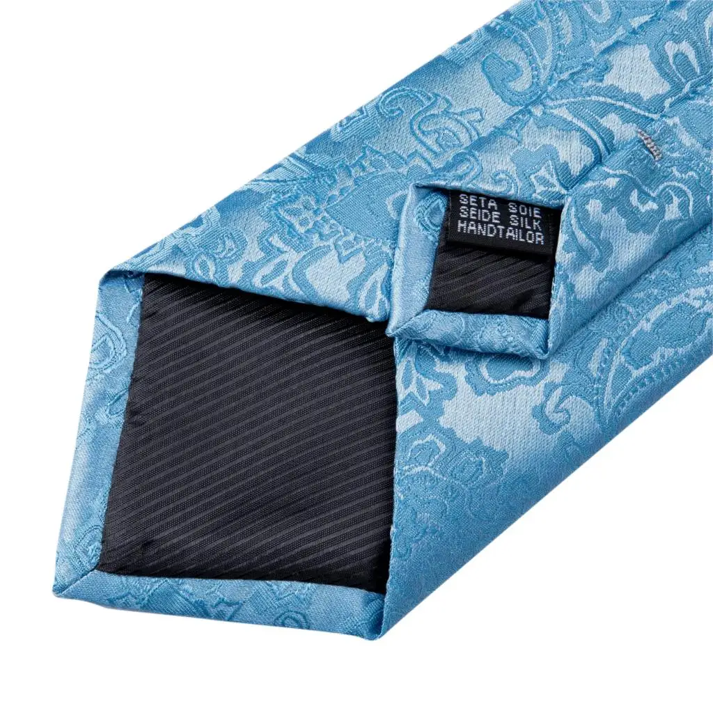 Подарок мужской галстук бирюзовые зеленые с Пейсли клетчатый Шелковый Свадебный