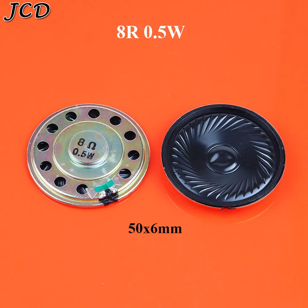 JCD 8R 0 5 Вт 8 Ом круглый динамик громкий ЗУММЕР кольцо диаметр 20 мм 23 26 30 32 40 50