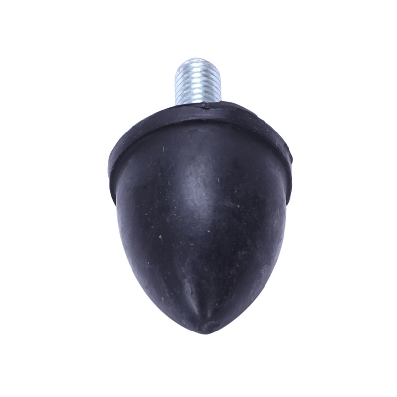 M8 threaded cone rubber metal vibration isolator conditioning buffer 30mm x 36mm