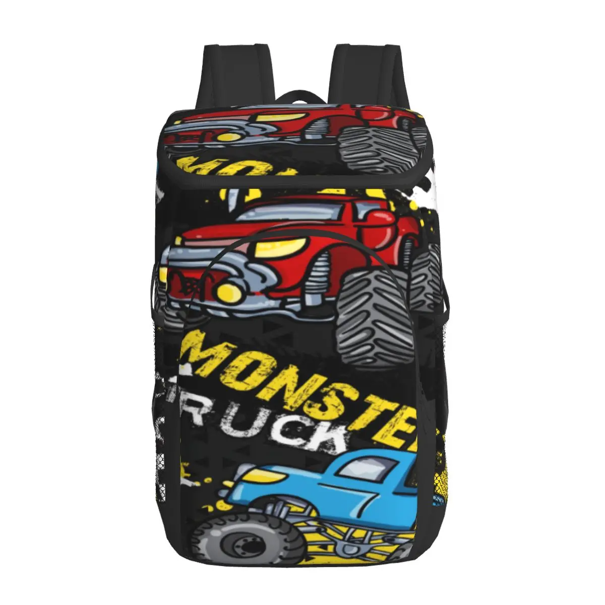 large cooler bag thermo lunch picnic box abstract monster car insulated backpack ice pack fresh carrier thermal shoulder bag free global shipping