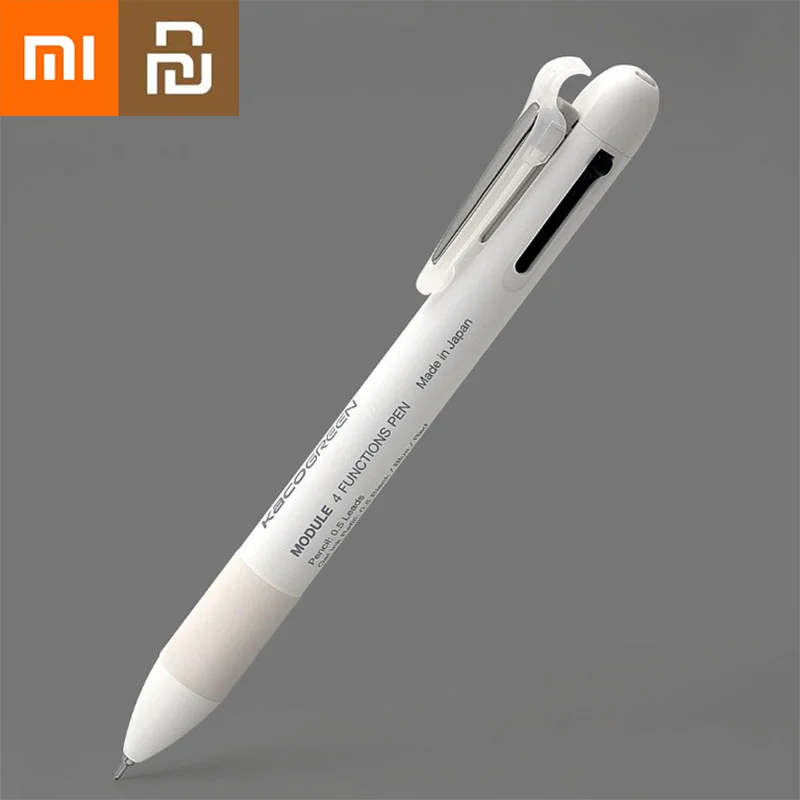 

NEW Xiaomi Youpin KACO Multifunction Ballpoint Pens 4 In 1 0.5mm Black Blue Red Refill Gel Pen Mechanical Pencil Office School