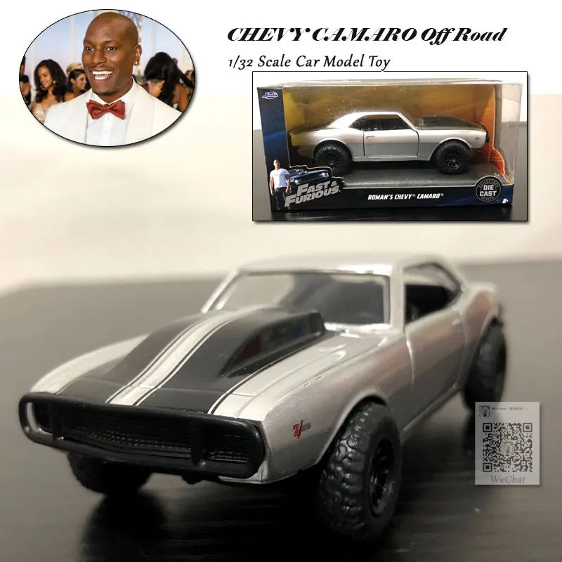 CAMARO Off Road JADA 1/32 масштабные автомобильные игрушки Nissan Skyline GTR R34 литая металлическая модель автомобиля игрушка для подарка/детей/коллекции - Цвет: CAMARO Off Road