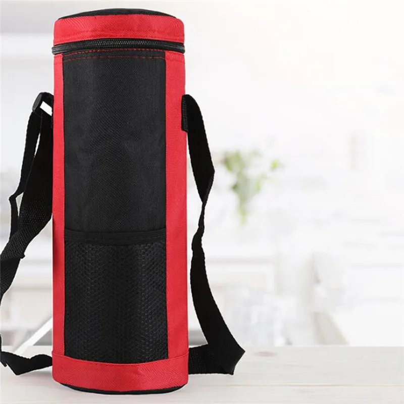 

Water Bottle Cooler Tote Bag Universal Water Bottle Pouch High Capacity Insulated Cooler Bag Outdoor Traveling Camping Hiking