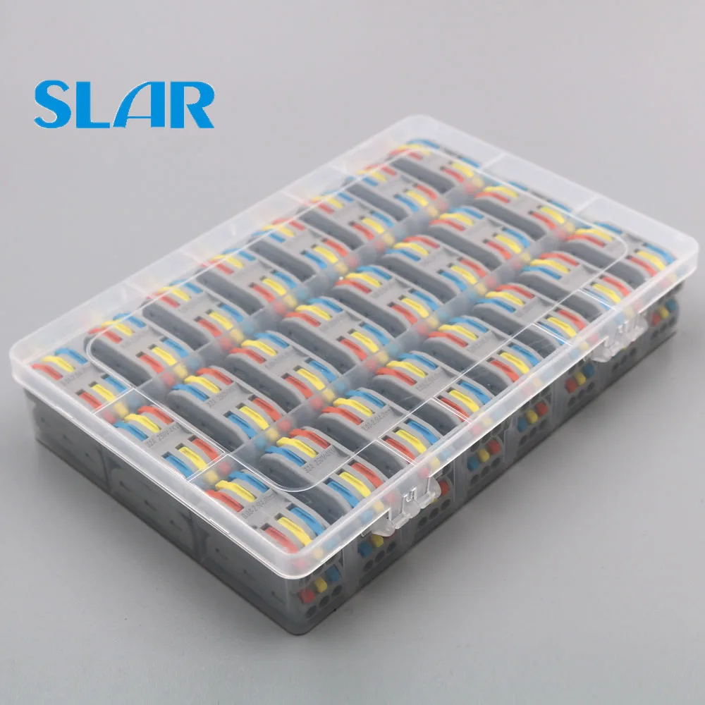 48 шт./кор. Мини Быстрый разъем провода PT-3-3 компактный проводки 3pin Универсальный