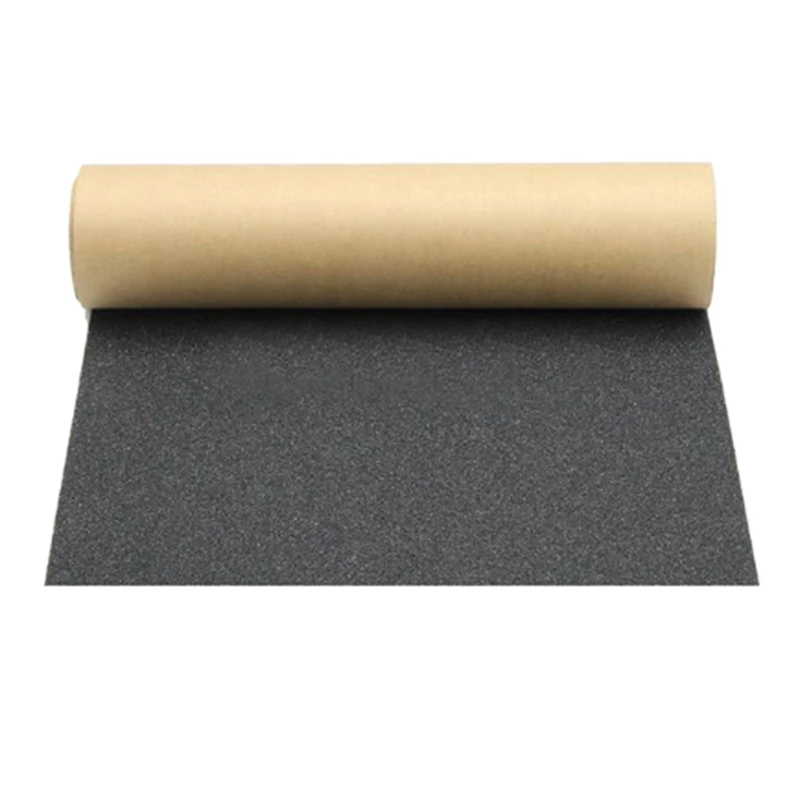 

Waterproof Skateboard Skating Longboard Sandpaper Grip Tape 110cmx27cm