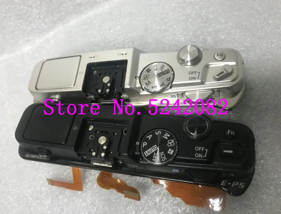 Черная/белая новая верхняя крышка в сборе с деталями для вспышки и ремонта кнопок