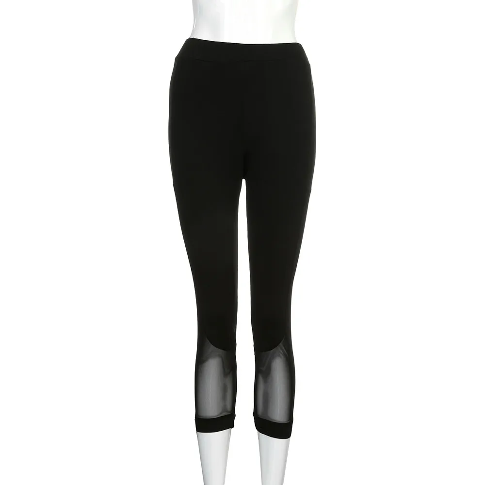 Новые женские обтягивающие штаны для йоги Леггинсы леггинсы занятий йогой