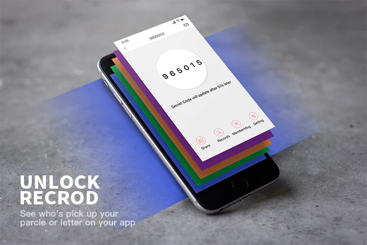 

Express Postal Parcel Automatic Bounce Secure Parcel Box / Large Outdoor Smart Parcel Drop Boxes For Letter Mail and Parcel