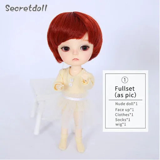 Ming Fullset A BJD куклы 1/8 ShugoFairy Nita Genny Daisy Rerun Ollien душевный шар шарнирная кукла сюрприз комплект - Цвет: Ming Fullset A