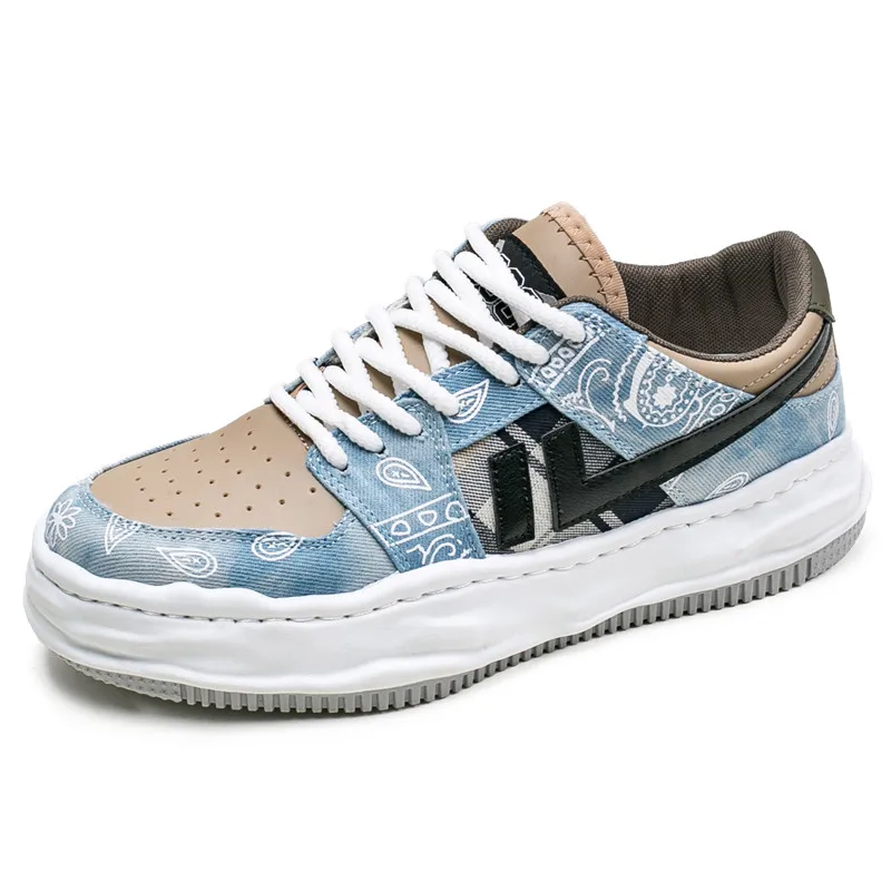 

Low-cut American Skateboarding Shoes Street Hong Kong Style Fashion Shoes Men's Trendy Ins Tooling Shoes Trendy Men