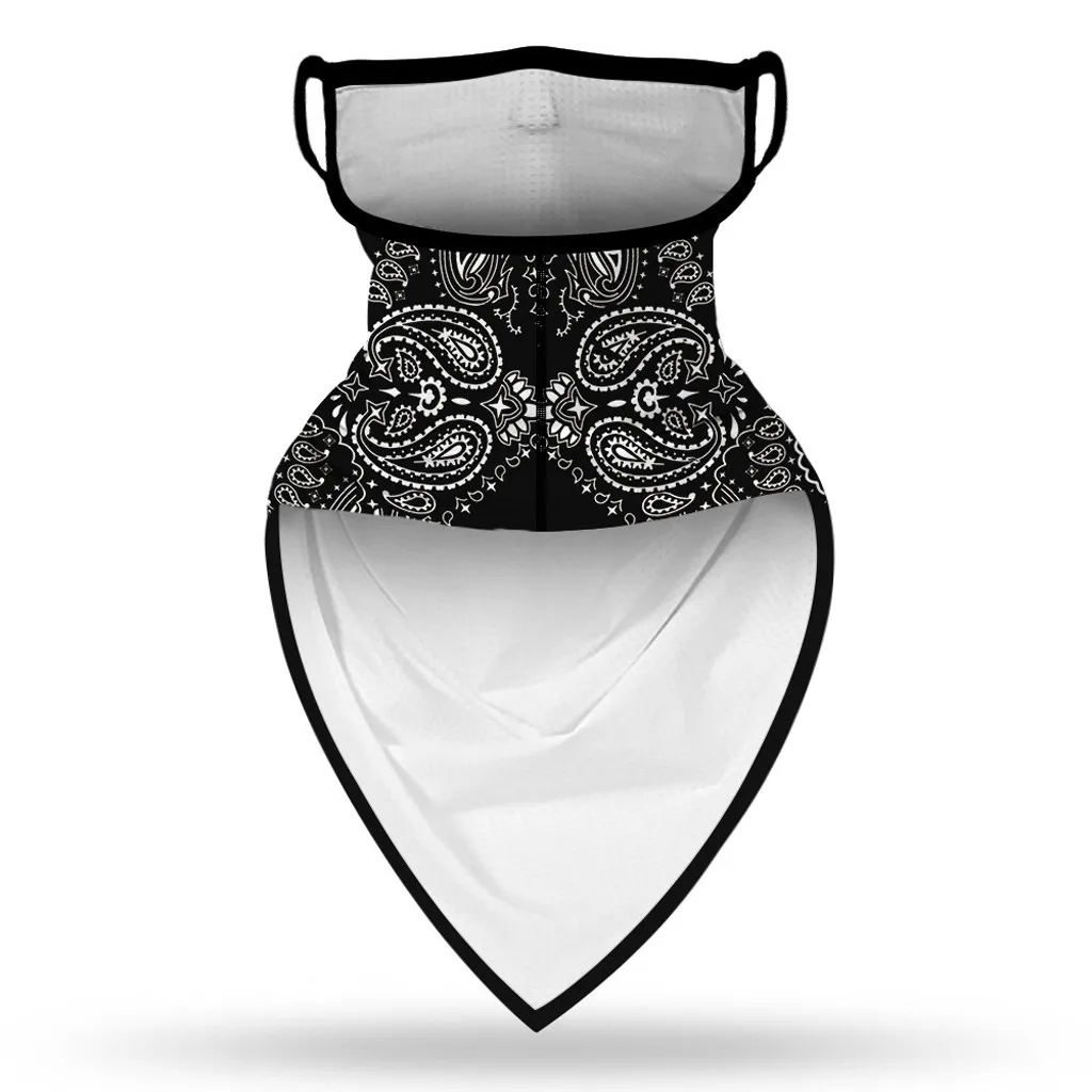 Ушная маска шарф универсальный, многоразовый, стираемый, защищает от ветра голову, шею и лицо.