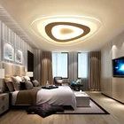 Современный светодиодный потолочный светильник для гостиной, кухни, спальни, минималистичный треугольник, ультратонкий светильник, домашний декор, люстра, светильник