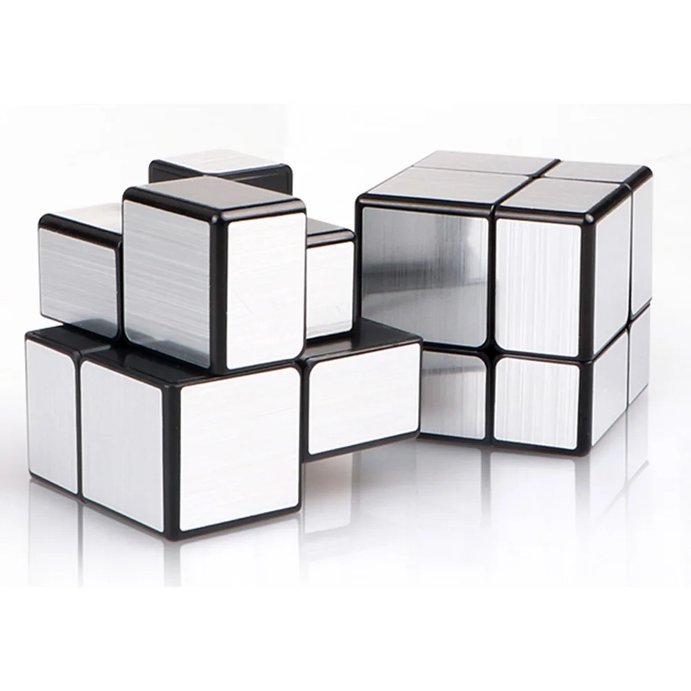 IQ-Cubes QiYi 2x2 зеркальный куб Высокая головоломка с быстрым кубом волшебное профессиональное обучение и образовательные кубики magicos детские игрушки