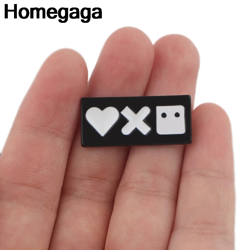 

Homegaga cool stylish Zinc pins para backpack pride clothes medal for bag shirt hat badges brooches for men women D2265