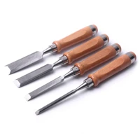 chrome vanadium steel woodworking chisels set 6121925mm wood carving chisels gouge diy carpenter engraving tool