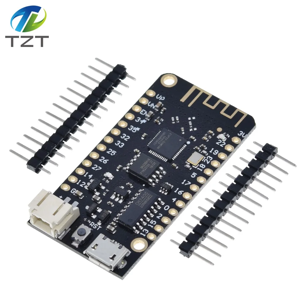 LOLIN32 Wifi Bluetooth макетная плата с антенной ESP32 ESP 32 REV1 CH340 CH340G MicroPython Micro USB интерфейс