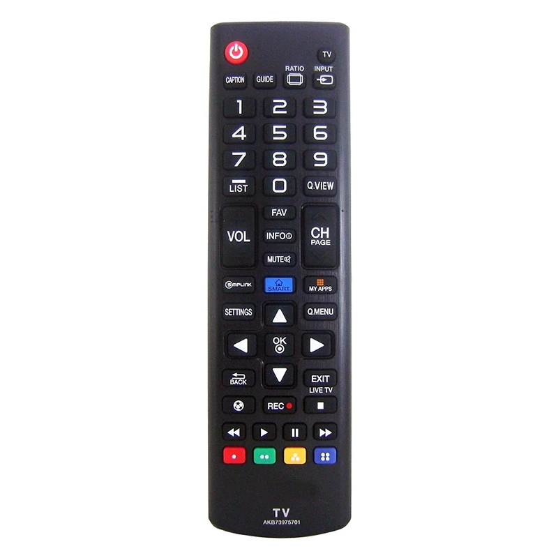 

NEW Replacement for LG TV Remote Control AKB73975701 AKB75055701 AKB73975702 AKB74475401 AKB73975701 AGF76631042