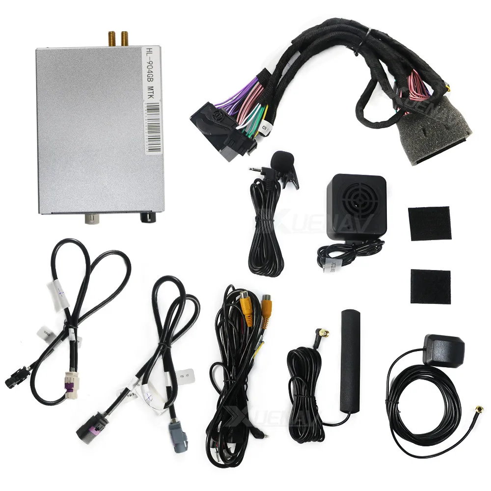 

XUENAV Android Car Video Interface Box HD TV Touch Screen Decoder For-Porsche MACAN 2018+ GPS Navigation DVD Player