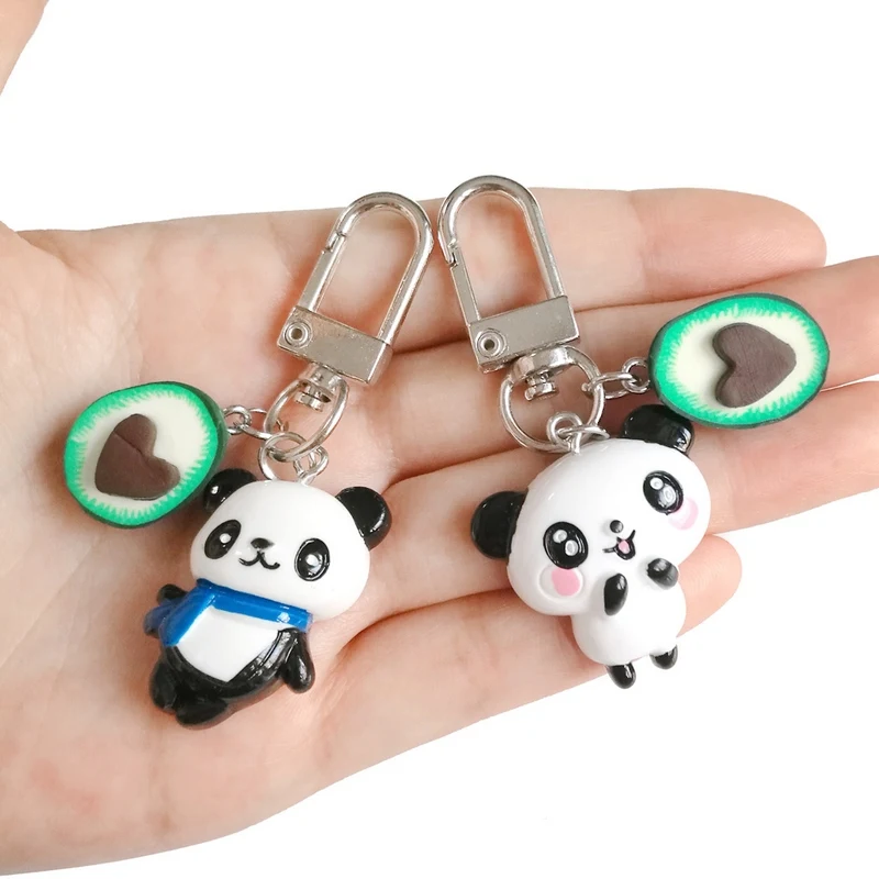 Оригинальная новая мода сердце авокадо брелок для женщин Безделушка на сумке