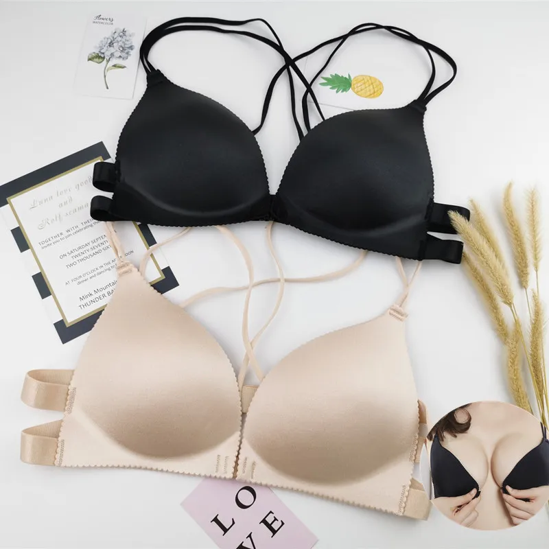 Бюстгальтер MEIZICHARMS женский с перекрестными лямками бесшовный модный пикантный