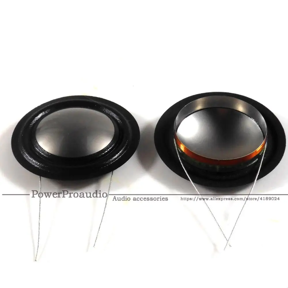 2 шт. высокочувствительная титановая диафрагма для ремонта динамиков B &amp W 25 9 мм 1