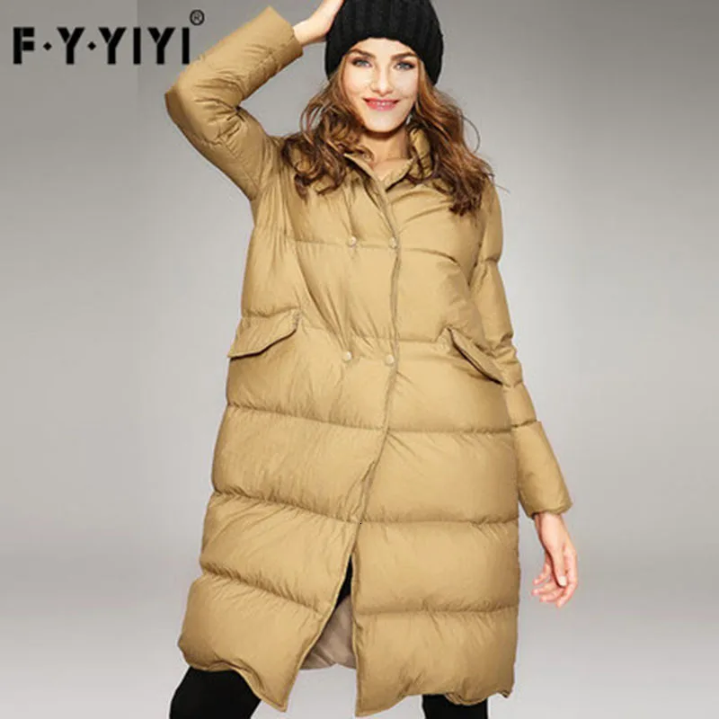

90% White Duck 2020 Winter Jacket Long Thick Coat For Women Down Parka Warm Female Clothes Waterproof Outwear