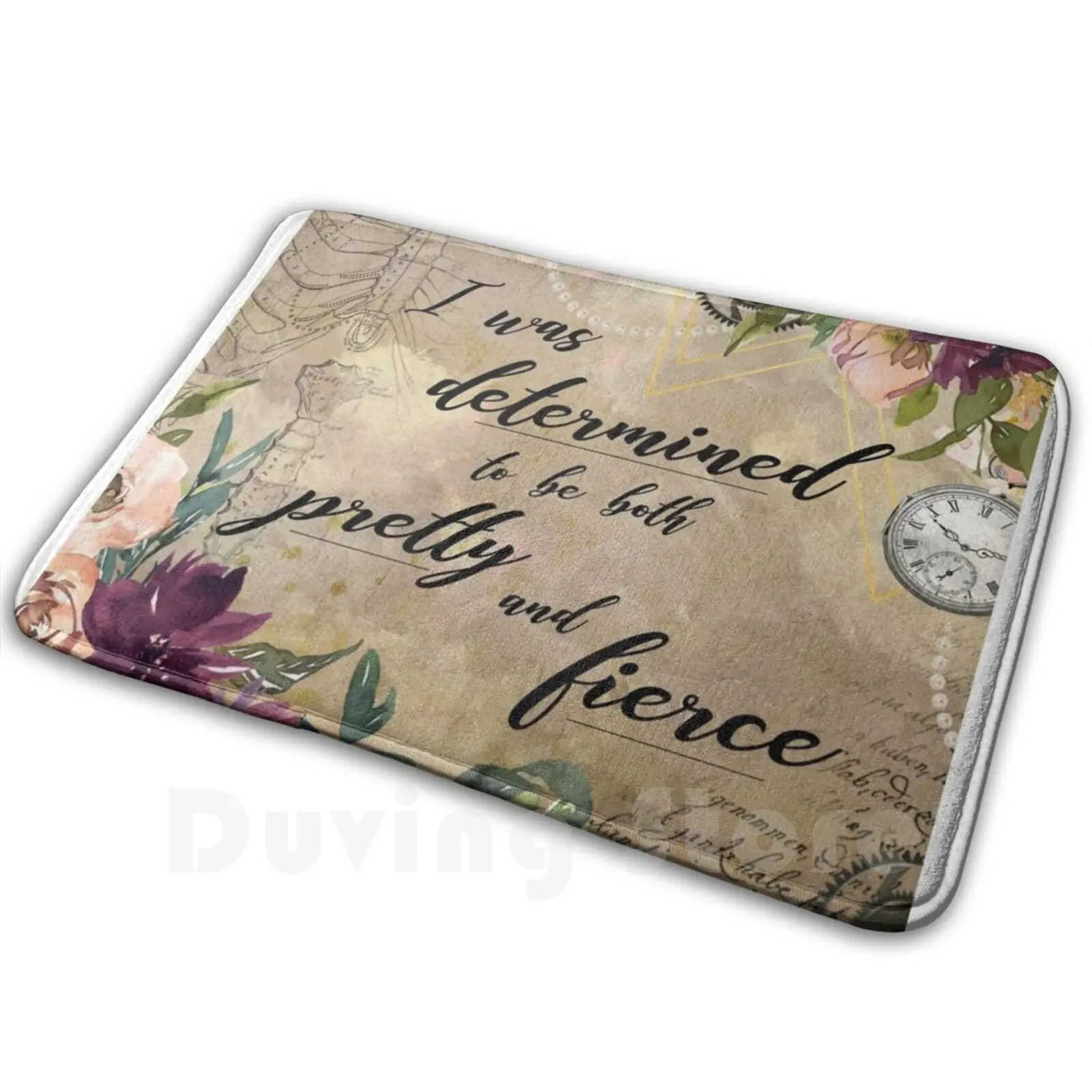 

Sjtr-Pretty And Fierce Carpet Mat Rug Cushion Soft Non-Slip Sjtr Kerri Maniscalco Stalking Jack The Ripper Historical