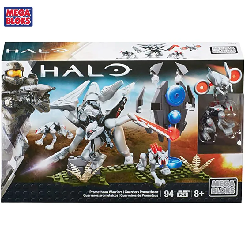 Детский конструктор Mega Bloks 220 Halo Promethean Warrior 94 шт./pzs 8 лет|Блочные конструкторы| |