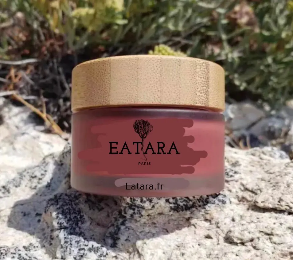 Логотип крем для лица губ 10 г 15 30 50 Бамбуковая баночка косметического крема