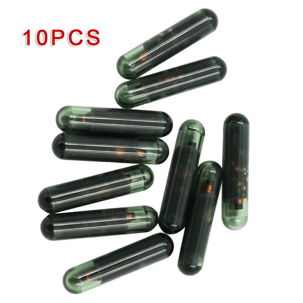 10 шт. ID48 Автомобильный Транспондер со стеклянным чипом противоугонное зажигание