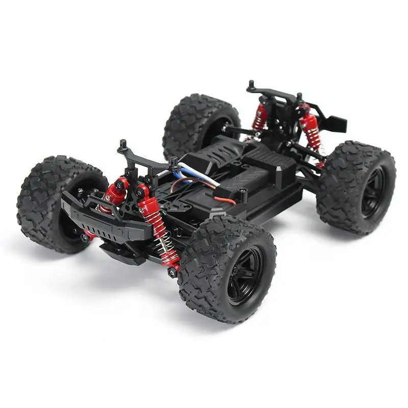 Coche de carreras a Control remoto para ni&ntilde;os, juguete de veh&iacute;culo de carreras todoterreno, de alta velocidad, Pies Grandes, HS 18301/18302 1/18 2,4G 4WD 40 + MPH-4