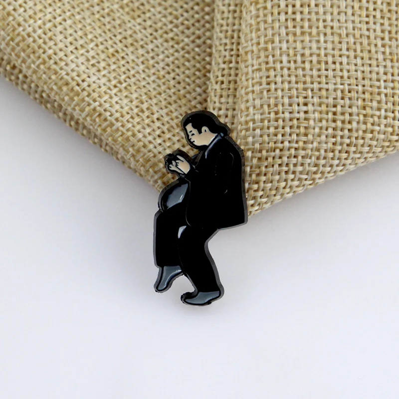 Эмалированные булавки в комплекте фигура танца броши для рубашки воротник и