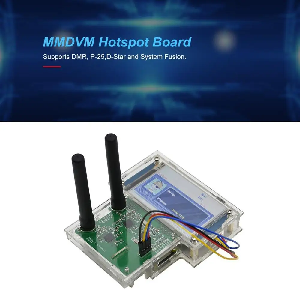 Дуплексная Поддержка точки доступа MMDVM P25 DMR YSF zero + 2 шт антенна 3 &quotЖК-экран